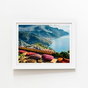 Warren Reed - Designer Amalfi Coast, Ravello, Italy Framed Art Print in White Size: W16" x H24" White W16" x H24" Warren Reed - Designer Amalfi Coast, Ravello, Italy Framed Art Print in White Size: W16" x H24" White W16" x H24"