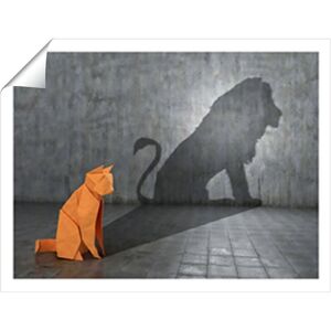 Warren Reed - Designer Hidden Potential - Lion Unframed Art Print Size: W12" x H16" Multicolor W12" x H16" Warren Reed - Designer Hidden Potential - Lion Unframed Art Print Size: W12" x H16" Multicolor W12" x H16"