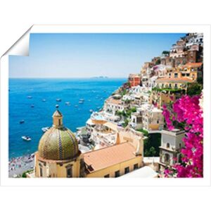 Warren Reed - Designer Positano With Flowers, Italy Unframed Art Print Size: W8" x H10" Multicolor W8" x H10" Warren Reed - Designer Positano With Flowers, Italy Unframed Art Print Size: W8" x H10" Multicolor W8" x H10"