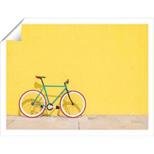 Warren Reed - Designer Bike Against Yellow Unframed Art Print Size: W8" x H10" Multicolor W8" x H10" Warren Reed - Designer Bike Against Yellow Unframed Art Print Size: W8" x H10" Multicolor W8" x H10"