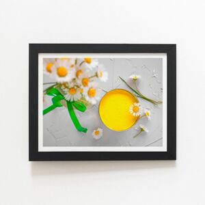 Warren Reed - Designer Bright Yellow Framed Art Print in Black Size: W24" x H36" Black W24" x H36" Warren Reed - Designer Bright Yellow Framed Art Print in Black Size: W24" x H36" Black W24" x H36"