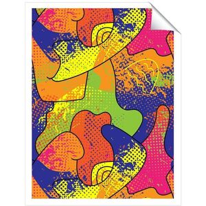 Warren Reed - Designer Bright Abstract Pattern Unframed Art Print Size: W12" x H16" Multicolor W12" x H16" Warren Reed - Designer Bright Abstract Pattern Unframed Art Print Size: W12" x H16" Multicolor W12" x H16"