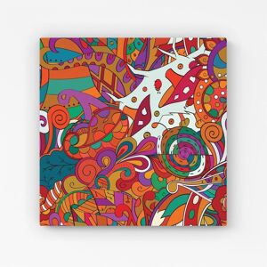 Warren Reed - Designer Mehndi Design Canvas in Red Size: w40 inch x h40 inch Red w40 inch x h40 inch Warren Reed - Designer Mehndi Design Canvas in Red Size: w40 inch x h40 inch Red w40 inch x h40 inch