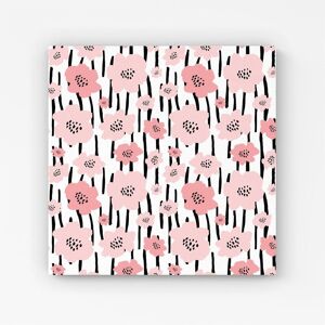 Warren Reed - Designer Pastel Pink Flowers Canvas Size: W16" x H16" Pink W16" x H16" Warren Reed - Designer Pastel Pink Flowers Canvas Size: W16" x H16" Pink W16" x H16"