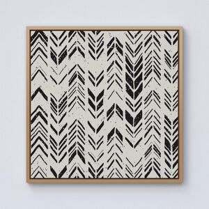 Warren Reed - Designer Hand Drawn Chevron Pattern Framed Canvas in Light Brown Size: w10 inch x h10 inch Light Brown w10 inch x h10 inch Warren Reed - Designer Hand Drawn Chevron Pattern Framed Canvas in Light Brown Size: w10 inch x h10 inch Light Brown w10 inch x h10 inch
