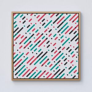 Warren Reed - Designer Overlapping Coloured Diagonal Lines Framed Canvas in Light Brown Size: w10 inch x h10 inch Light Brown w10 inch x h10 inch Warren Reed - Designer Overlapping Coloured Diagonal Lines Framed Canvas in Light Brown Size: w10 inch x h10 inch Light Brown w10 inch x h10 inch