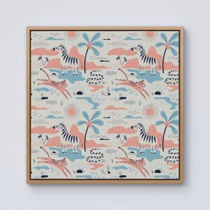 Warren Reed - Designer Wild Savannah Park Framed Canvas in Light Brown Size: W16" x H16" Light Brown W16" x H16" Warren Reed - Designer Wild Savannah Park Framed Canvas in Light Brown Size: W16" x H16" Light Brown W16" x H16"