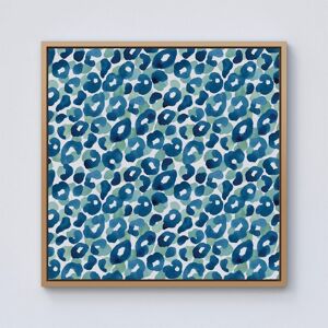 Warren Reed - Designer Watercolour Leopard Print Framed Canvas in Light Brown Size: W16" x H16" Light Brown W16" x H16" Warren Reed - Designer Watercolour Leopard Print Framed Canvas in Light Brown Size: W16" x H16" Light Brown W16" x H16"