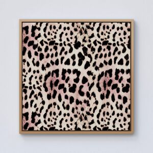 Warren Reed - Designer Leopard Hide Framed Canvas in Light Brown Size: w40 inch x h40 inch Light Brown w40 inch x h40 inch Warren Reed - Designer Leopard Hide Framed Canvas in Light Brown Size: w40 inch x h40 inch Light Brown w40 inch x h40 inch