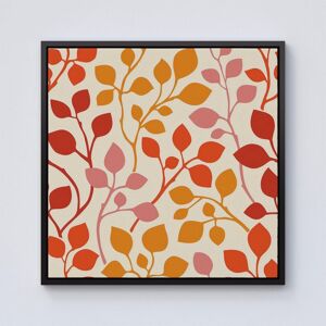 Warren Reed - Designer Colorful Autumn Leaves Framed Canvas in Black Size: w10 inch x h10 inch Black w10 inch x h10 inch Warren Reed - Designer Colorful Autumn Leaves Framed Canvas in Black Size: w10 inch x h10 inch Black w10 inch x h10 inch