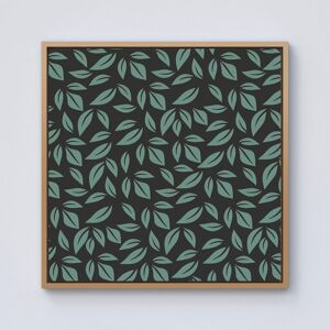 Warren Reed - Designer Delicate Leaf Framed Canvas in Light Brown Size: w40 inch x h40 inch Light Brown w40 inch x h40 inch Warren Reed - Designer Delicate Leaf Framed Canvas in Light Brown Size: w40 inch x h40 inch Light Brown w40 inch x h40 inch