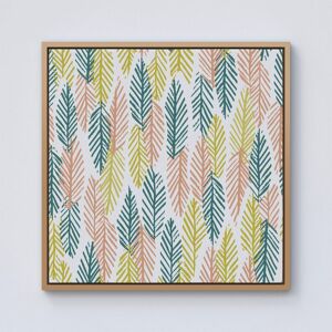 Warren Reed - Designer Scandinavian Style Foliage Framed Canvas in Light Brown Size: W30" x H30" Light Brown W30" x H30" Warren Reed - Designer Scandinavian Style Foliage Framed Canvas in Light Brown Size: W30" x H30" Light Brown W30" x H30"