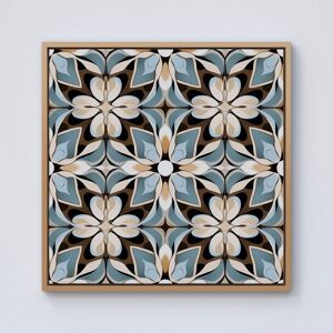 Warren Reed - Designer Beige & Brown Abstract Pattern Framed Canvas in Light Brown Size: W30" x H30" Light Brown W30" x H30" Warren Reed - Designer Beige & Brown Abstract Pattern Framed Canvas in Light Brown Size: W30" x H30" Light Brown W30" x H30"