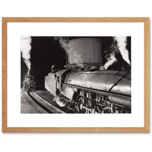 Artery8 Wall Art Print Old Steam Train Engines Virginia USA Framed in Beige Size: W7" x H9" Beige W7" x H9" Artery8 Wall Art Print Old Steam Train Engines Virginia USA Framed in Beige Size: W7" x H9" Beige W7" x H9"