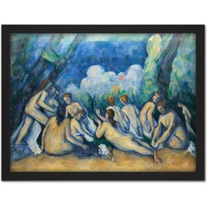 Artery8 Wall Art Print Paul Cezanne Bathers Les Grandes Baigneuses Large Framed Wall Décor Art in Light Oak Size: W18" x H24" Light Oak W18" x H24" Artery8 Wall Art Print Paul Cezanne Bathers Les Grandes Baigneuses Large Framed Wall Décor Art in Light Oak Size: W18" x H24" Light Oak W18" x H24"