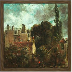 Artery8 Wall Art Print John Constable The Grove Or The Admirals House In Hampstead Square Framed Picture 16X16 Inch in Brown Size: W16" x H16" Brown W16" x H16" Artery8 Wall Art Print John Constable The Grove Or The Admirals House In Hampstead Square Framed Picture 16X16 Inch in Brown Size: W16" x H16" Brown W16" x H16"