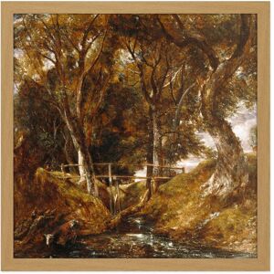 Artery8 Wall Art Print John Constable The Dell At Helmingham Park Square Framed Picture 16X16 Inch in Light Oak Size: W16" x H16" Light Oak W16" x H16" Artery8 Wall Art Print John Constable The Dell At Helmingham Park Square Framed Picture 16X16 Inch in Light Oak Size: W16" x H16" Light Oak W16" x H16"