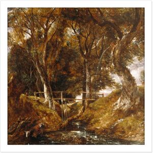 Artery8 Wall Art Print John Constable The Dell At Helmingham Park Square Framed Picture 16X16 Inch in White Size: W16" x H16" White W16" x H16" Artery8 Wall Art Print John Constable The Dell At Helmingham Park Square Framed Picture 16X16 Inch in White Size: W16" x H16" White W16" x H16"