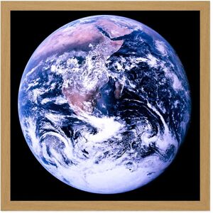 Artery8 Wall Art Print Space NASA Earth Apollo 17 Blue Marble Photograph Square Framed Picture 16X16 Inch in Light Oak Size: W16" x H16" Light Oak W16" x H16" Artery8 Wall Art Print Space NASA Earth Apollo 17 Blue Marble Photograph Square Framed Picture 16X16 Inch in Light Oak Size: W16" x H16" Light Oak W16" x H16"