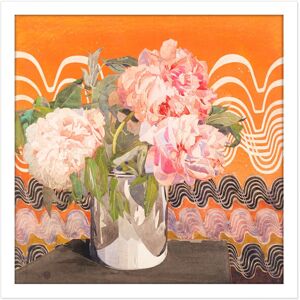 Artery8 Wall Art Print Rennie Mackintosh Peonies Flowers Vase Painting Square Framed Picture 16X16 Inch in White Size: W16" x H16" White W16" x H16" Artery8 Wall Art Print Rennie Mackintosh Peonies Flowers Vase Painting Square Framed Picture 16X16 Inch in White Size: W16" x H16" White W16" x H16"