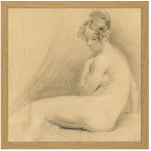 Artery8 Wall Art Print John Constable Academy Study 1820 Painting Square Framed Picture 16X16 Inch in Light Oak Size: W16" x H16" Light Oak W16" x H16" Artery8 Wall Art Print John Constable Academy Study 1820 Painting Square Framed Picture 16X16 Inch in Light Oak Size: W16" x H16" Light Oak W16" x H16"