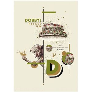 Harry Potter Limited Edition Dobby Art Print Size: A3 Multicolor A3 Harry Potter Limited Edition Dobby Art Print Size: A3 Multicolor A3