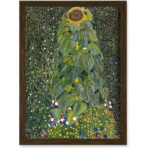 Artery8 - Gustav Klimt The Sunflower 1907 - A4 - Framed - Art Print Artery8 - Gustav Klimt The Sunflower 1907 - A4 - Framed - Art Print