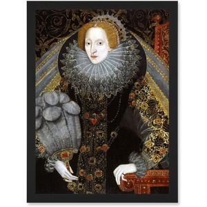 Artery8 - Queen Elizabeth I England Portrait - A4 - Wall art print Artery8 - Queen Elizabeth I England Portrait - A4 - Wall art print
