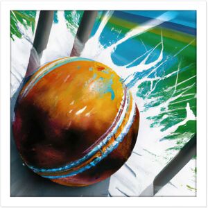 Artery8 Wall Art Print Cricket Ball Hits Wickets Spin Bowler Dynamic Sports Splatter Painting Square Framed Picture 16X16 Inch Size: W16" x H16" White W16" x H16" Artery8 Wall Art Print Cricket Ball Hits Wickets Spin Bowler Dynamic Sports Splatter Painting Square Framed Picture 16X16 Inch Size: W16" x H16" White W16" x H16"