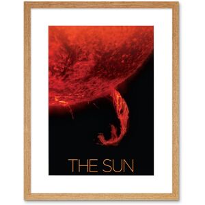 Artery8 Wall Art Print NASA Our Solar System The Sun Coronal Ejection Solar Filament Artwork Framed 9X7 Inch in Beige Size: W7" x H9" Beige W7" x H9" Artery8 Wall Art Print NASA Our Solar System The Sun Coronal Ejection Solar Filament Artwork Framed 9X7 Inch in Beige Size: W7" x H9" Beige W7" x H9"