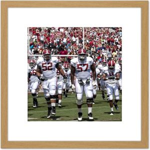 Artery8 Highsmith Sport University Football Alabama 8X8 Inch Square Wooden Framed Wall Art Print Picture with Mount in Light Oak Light Oak Artery8 Highsmith Sport University Football Alabama 8X8 Inch Square Wooden Framed Wall Art Print Picture with Mount in Light Oak Light Oak