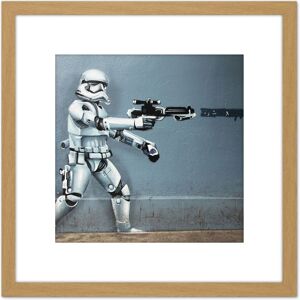 Artery8 Apoptosical Star Wars Stormtrooper Graffiti Mexico Photograph 8X8 Inch Square Wooden Framed Wall Art Print Picture with Mount in Light Oak Light Oak Artery8 Apoptosical Star Wars Stormtrooper Graffiti Mexico Photograph 8X8 Inch Square Wooden Framed Wall Art Print Picture with Mount in Light Oak Light Oak