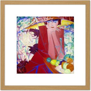 Artery8 Gestel Portrait Else Berg Modernist Painting 8X8 Inch Square Wooden Framed Wall Art Print Picture with Mount in Light Oak Light Oak Artery8 Gestel Portrait Else Berg Modernist Painting 8X8 Inch Square Wooden Framed Wall Art Print Picture with Mount in Light Oak Light Oak