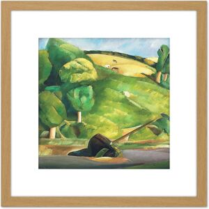 Artery8 Grigoriev Sailing Boat Cubist Landscape Painting 8X8 Inch Square Wooden Framed Wall Art Print Picture with Mount in Light Oak Light Oak Artery8 Grigoriev Sailing Boat Cubist Landscape Painting 8X8 Inch Square Wooden Framed Wall Art Print Picture with Mount in Light Oak Light Oak