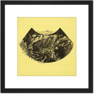 Artery8 Paul Gauguin Les Drames De La Mer Dramas Of The Sea 8X8 Inch Square Wooden Framed Wall Art Print Picture with Mount in Black Black Artery8 Paul Gauguin Les Drames De La Mer Dramas Of The Sea 8X8 Inch Square Wooden Framed Wall Art Print Picture with Mount in Black Black