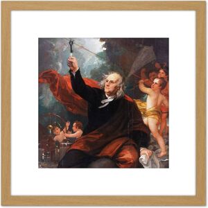 Artery8 West Franklin Drawing Electricity Sky Painting 8X8 Inch Square Wooden Framed Wall Art Print Picture with Mount in Light Oak Light Oak Artery8 West Franklin Drawing Electricity Sky Painting 8X8 Inch Square Wooden Framed Wall Art Print Picture with Mount in Light Oak Light Oak