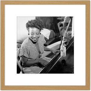 Artery8 Gottleib Portrait Jazz Pianist Mary Lou Williams 1946 Photo 8X8 Inch Square Wooden Framed Wall Art Print Picture with Mount in Light Oak Light Oak Artery8 Gottleib Portrait Jazz Pianist Mary Lou Williams 1946 Photo 8X8 Inch Square Wooden Framed Wall Art Print Picture with Mount in Light Oak Light Oak