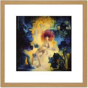Artery8 Ralle Ethical Conduct Surrealism Painting 8X8 Inch Square Wooden Framed Wall Art Print Picture with Mount in Light Oak Light Oak Artery8 Ralle Ethical Conduct Surrealism Painting 8X8 Inch Square Wooden Framed Wall Art Print Picture with Mount in Light Oak Light Oak