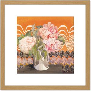 Artery8 Rennie Mackintosh Peonies Flowers Vase Painting 8X8 Inch Square Wooden Framed Wall Art Print Picture with Mount in Light Oak Light Oak Artery8 Rennie Mackintosh Peonies Flowers Vase Painting 8X8 Inch Square Wooden Framed Wall Art Print Picture with Mount in Light Oak Light Oak