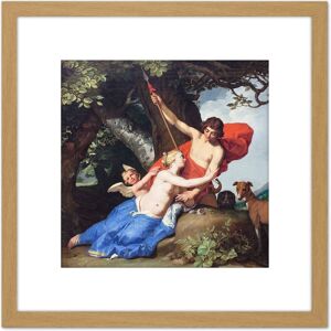 Artery8 Bloemaert Venus Adonis Greek Myth Painting 8X8 Inch Square Wooden Framed Wall Art Print Picture with Mount in Light Oak Light Oak Artery8 Bloemaert Venus Adonis Greek Myth Painting 8X8 Inch Square Wooden Framed Wall Art Print Picture with Mount in Light Oak Light Oak