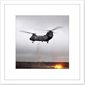 Artery8 Military USA Marine Corps CH-46 Sea Knight Helicopter Photo 8X8 Inch Square Wooden Framed Wall Art Print Picture with Mount in White White Artery8 Military USA Marine Corps CH-46 Sea Knight Helicopter Photo 8X8 Inch Square Wooden Framed Wall Art Print Picture with Mount in White White