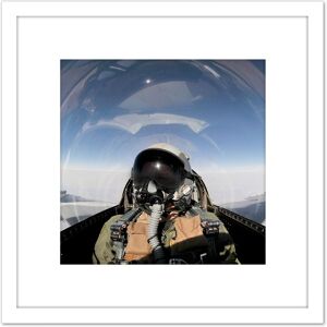 Artery8 Military USA USAF Air Force Pilot F-16 Fighting Falcon Jet Photo 8X8 Inch Square Wooden Framed Wall Art Print Picture with Mount in White White Artery8 Military USA USAF Air Force Pilot F-16 Fighting Falcon Jet Photo 8X8 Inch Square Wooden Framed Wall Art Print Picture with Mount in White White