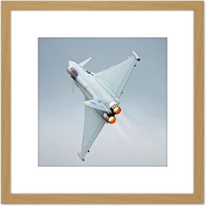 Artery8 Gronemann Military UK RAF Eurofighter Typhoon Photo 8X8 Inch Square Wooden Framed Wall Art Print Picture with Mount in Light Oak Light Oak Artery8 Gronemann Military UK RAF Eurofighter Typhoon Photo 8X8 Inch Square Wooden Framed Wall Art Print Picture with Mount in Light Oak Light Oak