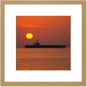 Artery8 Stahl Military USA Navy USS Stennis Aircraft Carrier Photo 8X8 Inch Square Wooden Framed Wall Art Print Picture with Mount in Light Oak Light Oak Artery8 Stahl Military USA Navy USS Stennis Aircraft Carrier Photo 8X8 Inch Square Wooden Framed Wall Art Print Picture with Mount in Light Oak Light Oak