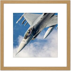 Artery8 Military USA USAF F-16 Fighting Falcon Fighter Jet Photo 8X8 Inch Square Wooden Framed Wall Art Print Picture with Mount in Light Oak Light Oak Artery8 Military USA USAF F-16 Fighting Falcon Fighter Jet Photo 8X8 Inch Square Wooden Framed Wall Art Print Picture with Mount in Light Oak Light Oak