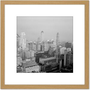 Artery8 New York City Skyline Skyscrapers Vintage Photo 8X8 Inch Square Wooden Framed Wall Art Print Picture with Mount in Light Oak Light Oak Artery8 New York City Skyline Skyscrapers Vintage Photo 8X8 Inch Square Wooden Framed Wall Art Print Picture with Mount in Light Oak Light Oak