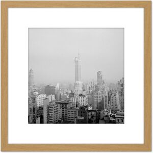 Artery8 New York City Skyline Skyscrapers 2 Vintage Photo 8X8 Inch Square Wooden Framed Wall Art Print Picture with Mount in Light Oak Light Oak Artery8 New York City Skyline Skyscrapers 2 Vintage Photo 8X8 Inch Square Wooden Framed Wall Art Print Picture with Mount in Light Oak Light Oak