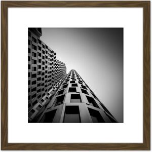 Artery8 Warby Hotel Motel One Upper West Berlin Photo 8X8 Inch Square Wooden Framed Wall Art Print Picture with Mount in Brown Brown Artery8 Warby Hotel Motel One Upper West Berlin Photo 8X8 Inch Square Wooden Framed Wall Art Print Picture with Mount in Brown Brown