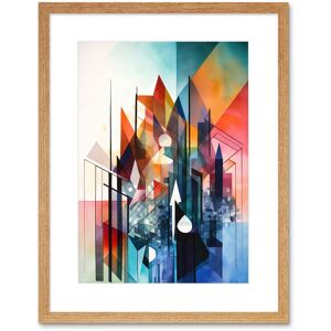 Artery8 Wall Art Print Fractal Light Shapes Low Polygon Abstract Rainbow Modern Watercolour Painting Artwork Framed 9X7 Inch Size: W7" x H9" Beige W7" x H9" Artery8 Wall Art Print Fractal Light Shapes Low Polygon Abstract Rainbow Modern Watercolour Painting Artwork Framed 9X7 Inch Size: W7" x H9" Beige W7" x H9"