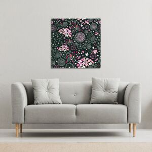 Benjamin Tate Design Different Flowers, Shapes & Birds (Canvas Print) / 46 x 46 x 4cm in Natural Size: 46 x 46 x 4 cm Natural 46 x 46 x 4 cm Benjamin Tate Design Different Flowers, Shapes & Birds (Canvas Print) / 46 x 46 x 4cm in Natural Size: 46 x 46 x 4 cm Natural 46 x 46 x 4 cm